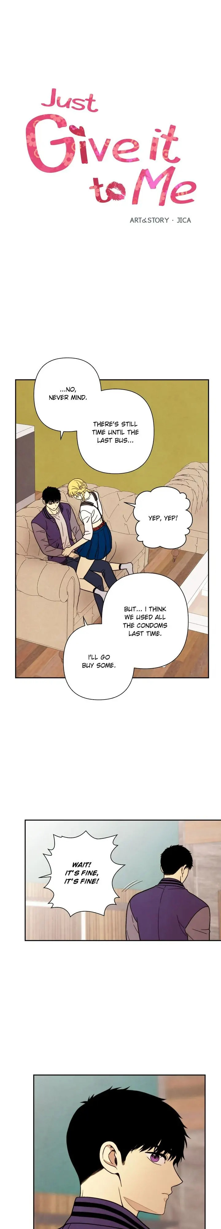 Just Give it to Me Chapter 168 - Page 1