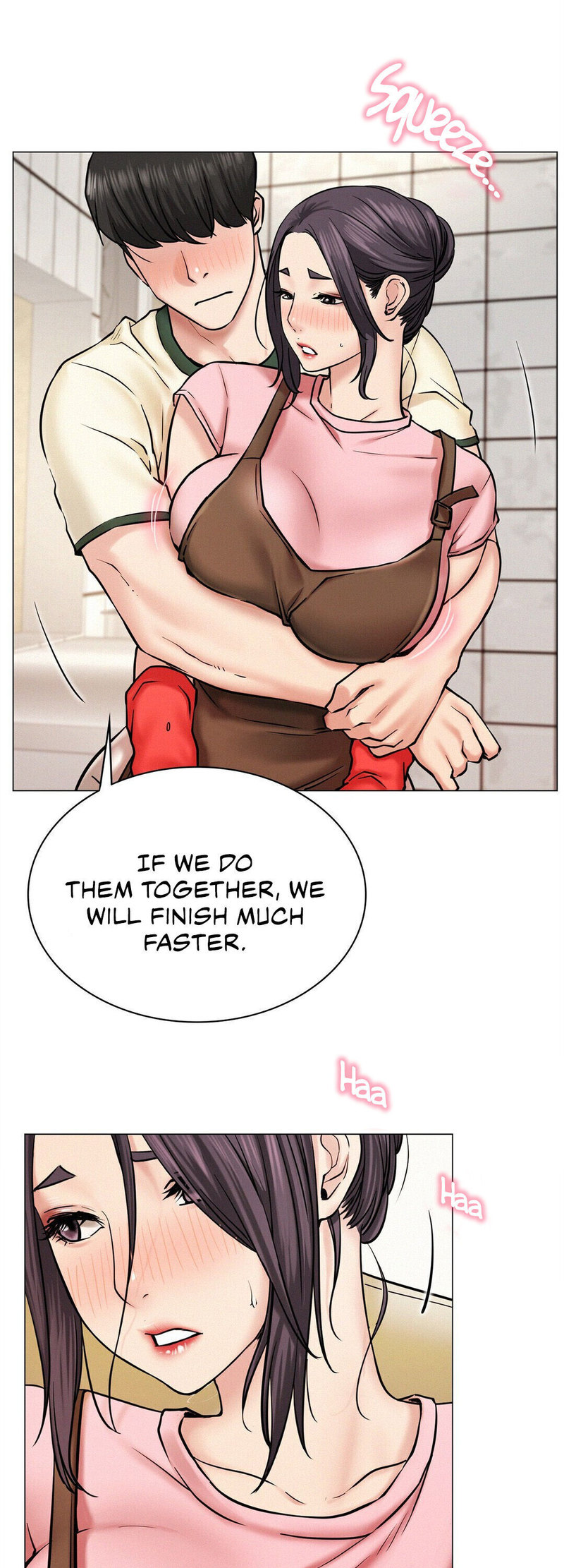 Staying with Ajumma Chapter 9 - Page 7