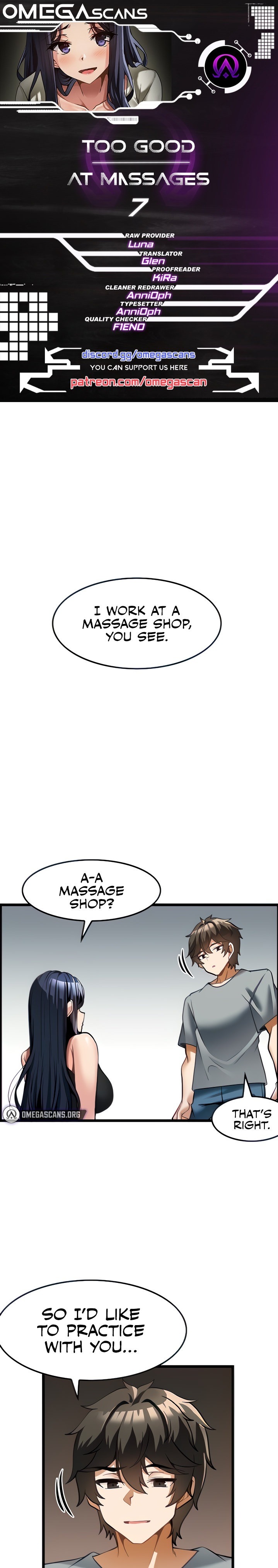 Too Good At Massages Chapter 7 - Page 1