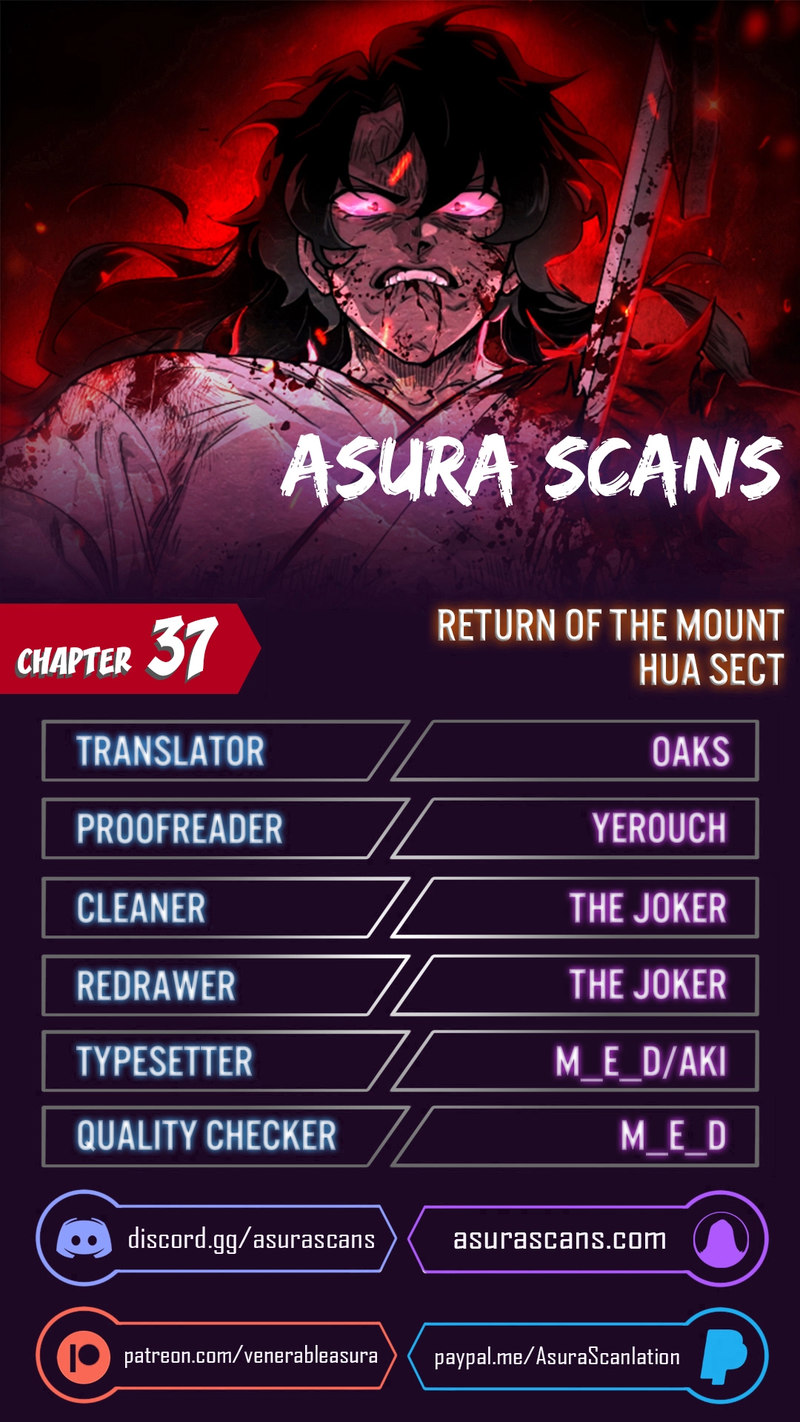 Return of the Mount Hua Sect Chapter 37 - Page 1