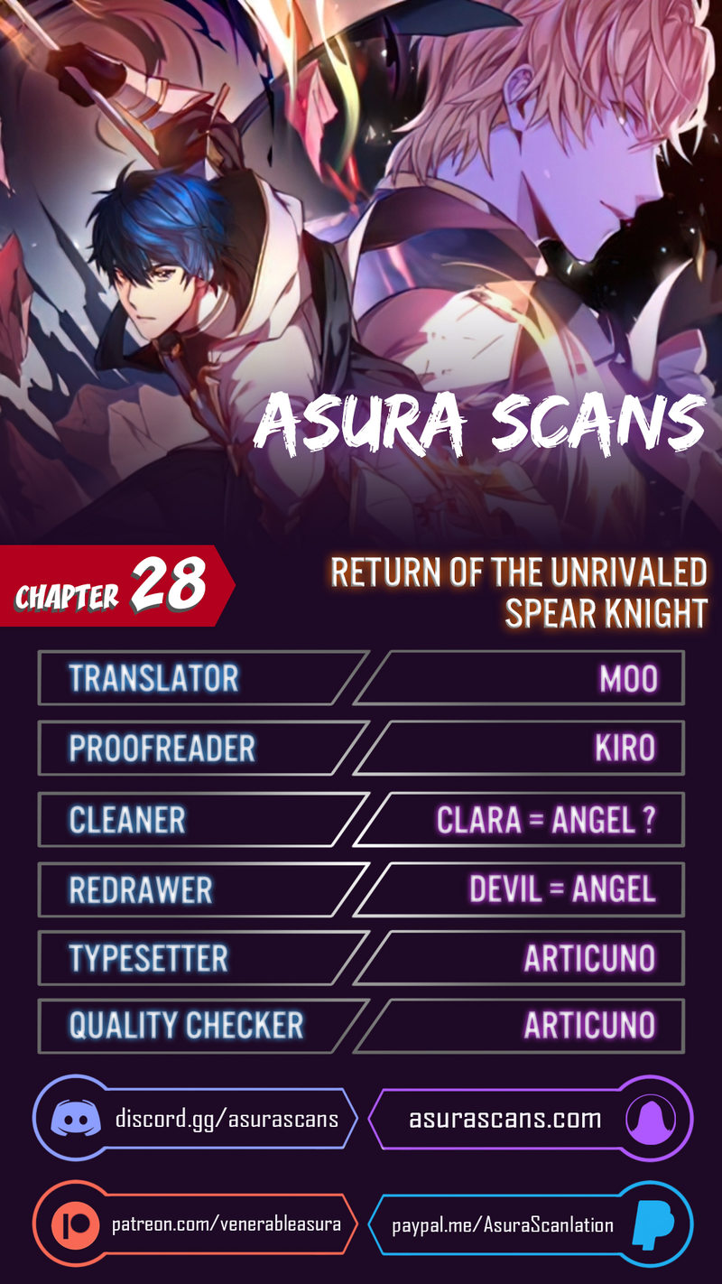 Return of the Legendary Spear Knight Chapter 28 - Page 1