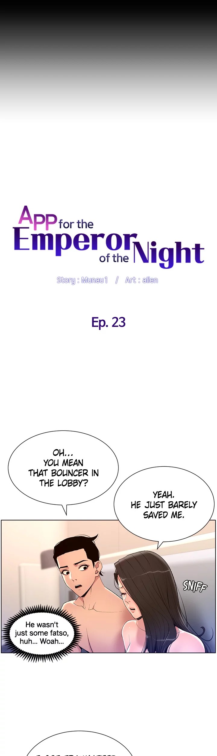 APP for the Emperor of the Night Chapter 23 - Page 8