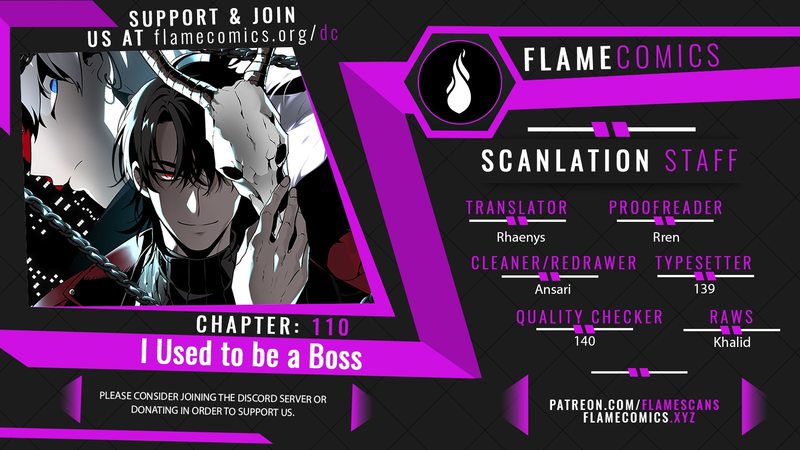 I Used to be a Boss Chapter 110 - Page 1