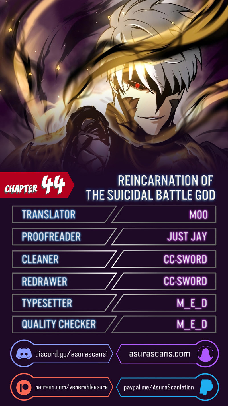 Reincarnation of the Suicidal Battle God Chapter 44 - Page 1