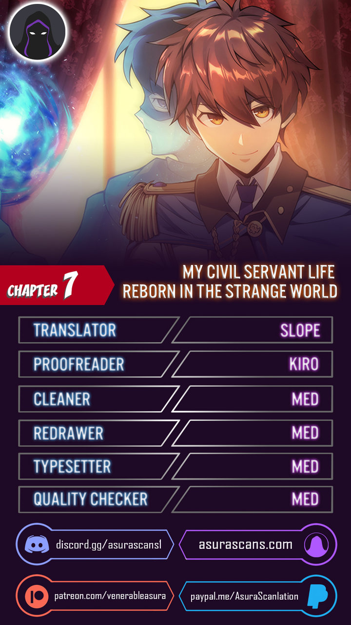 My Civil Servant Life Reborn in the Strange World Chapter 7 - Page 1