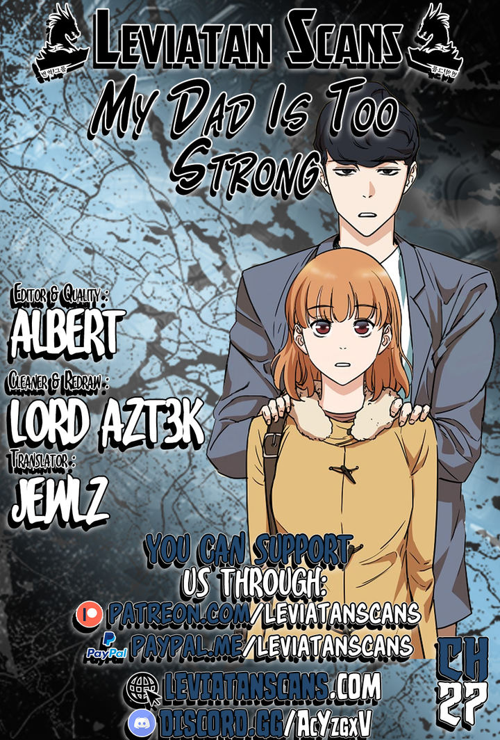 My Dad Is Too Strong Chapter 27 - Page 1