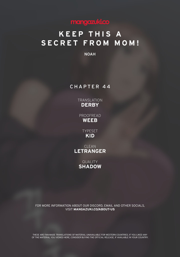 Keep it a secret from your mother! Chapter 44 - Page 1