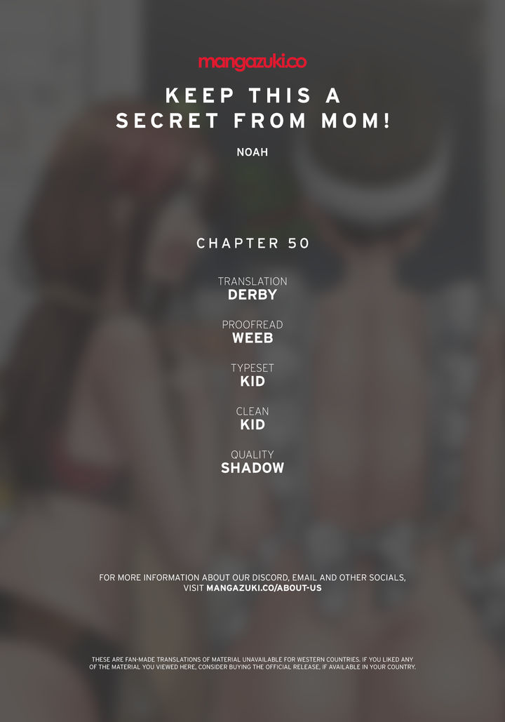 Keep it a secret from your mother! Chapter 50 - Page 1