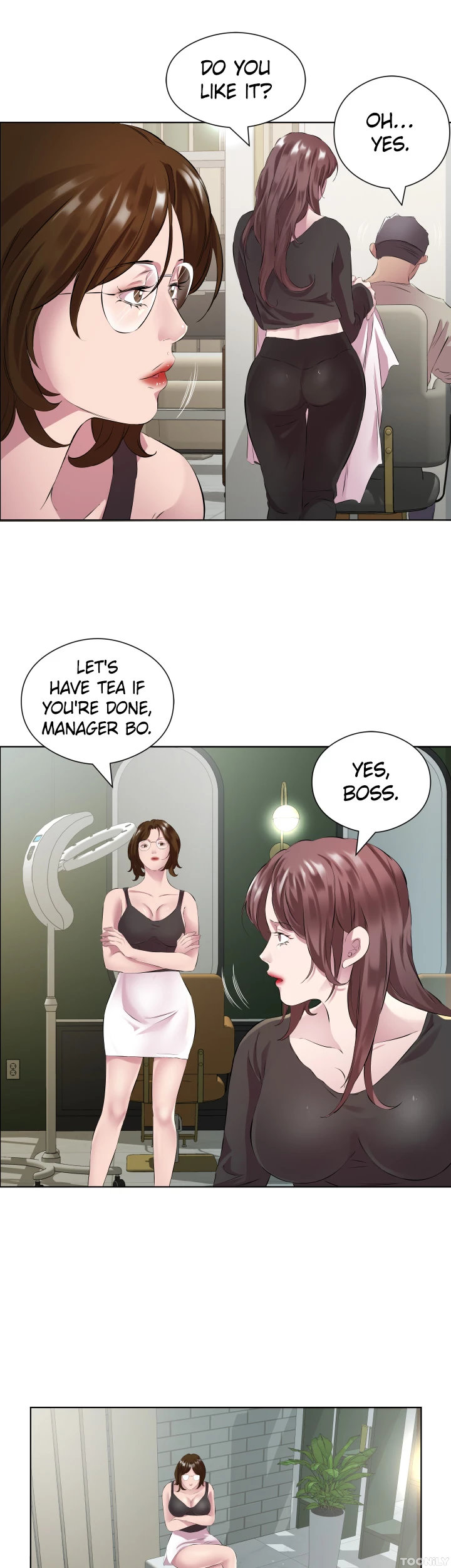 Downstairs Lady Chapter 38 - Page 21