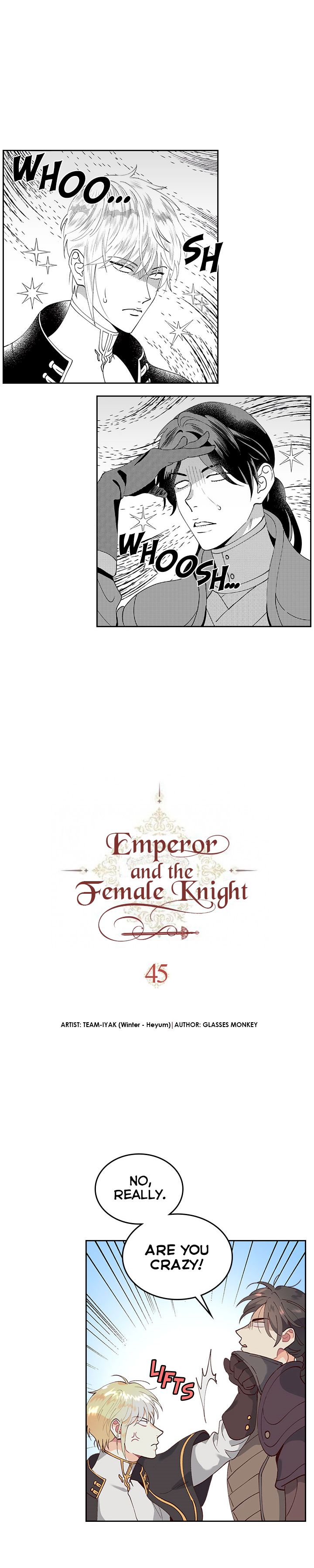 Emperor And The Female Knight Chapter 45 - Page 2