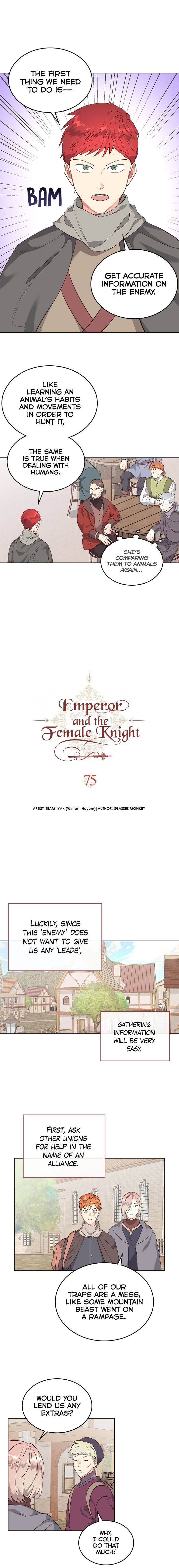 Emperor And The Female Knight Chapter 75 - Page 2