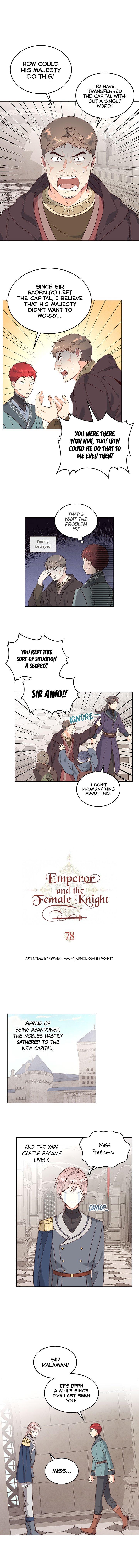 Emperor And The Female Knight Chapter 78 - Page 2