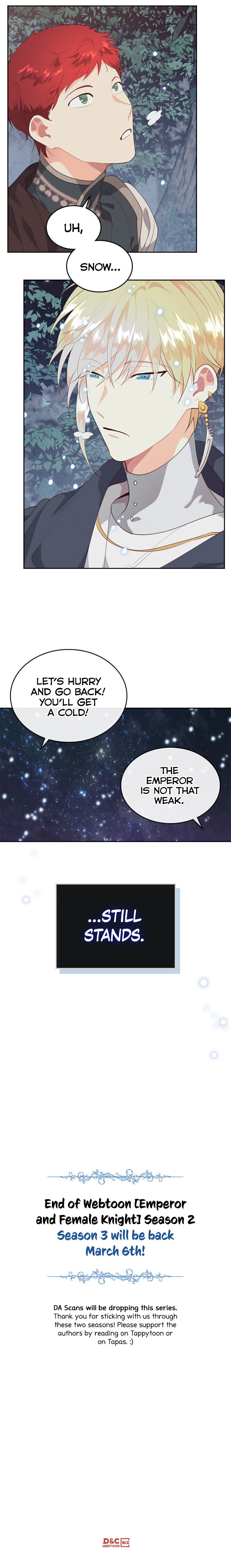 Emperor And The Female Knight Chapter 97 - Page 18