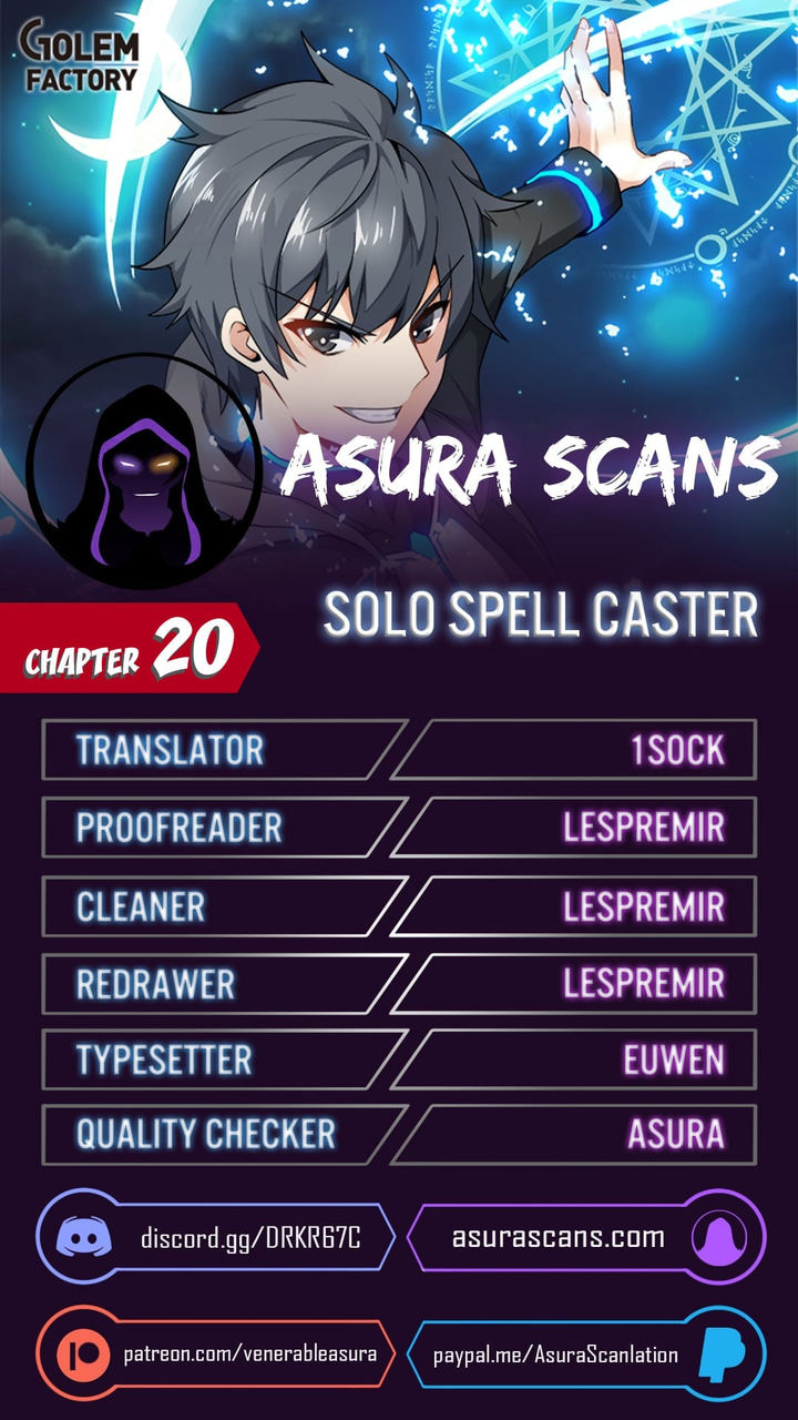 Solo Spell Caster Chapter 20 - Page 1