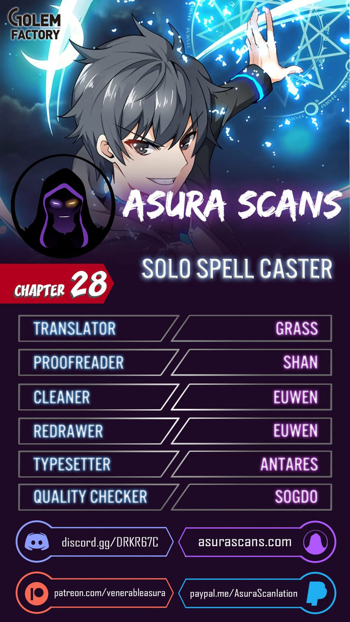 Solo Spell Caster Chapter 28 - Page 1