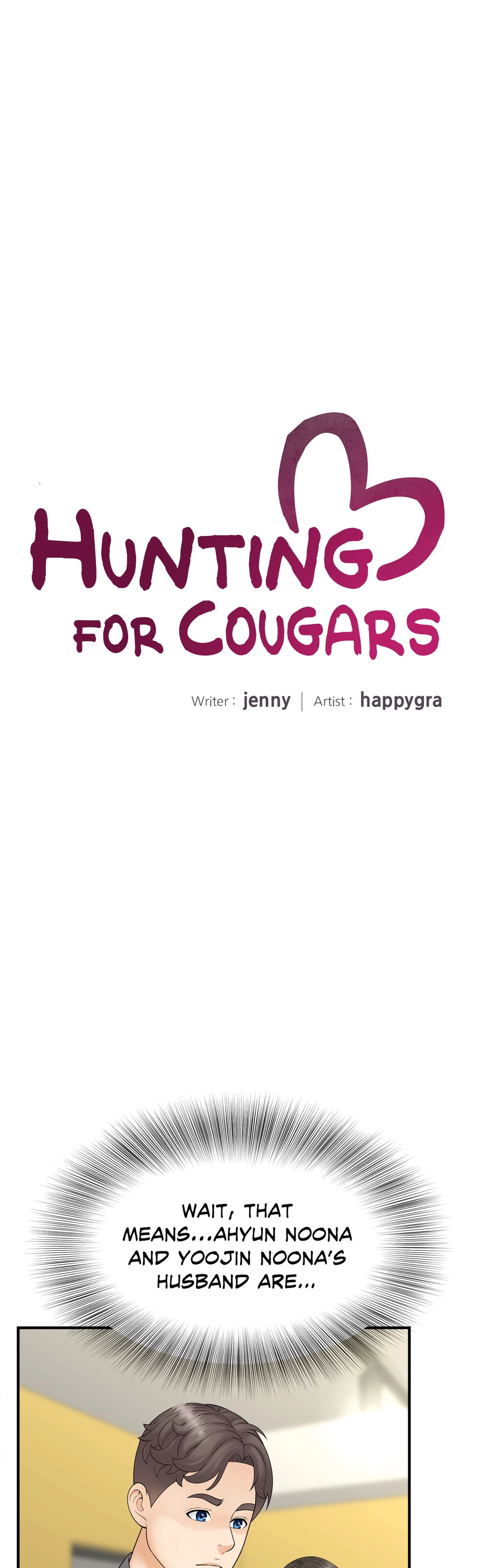 Hunting for Cougars Chapter 9 - Page 1