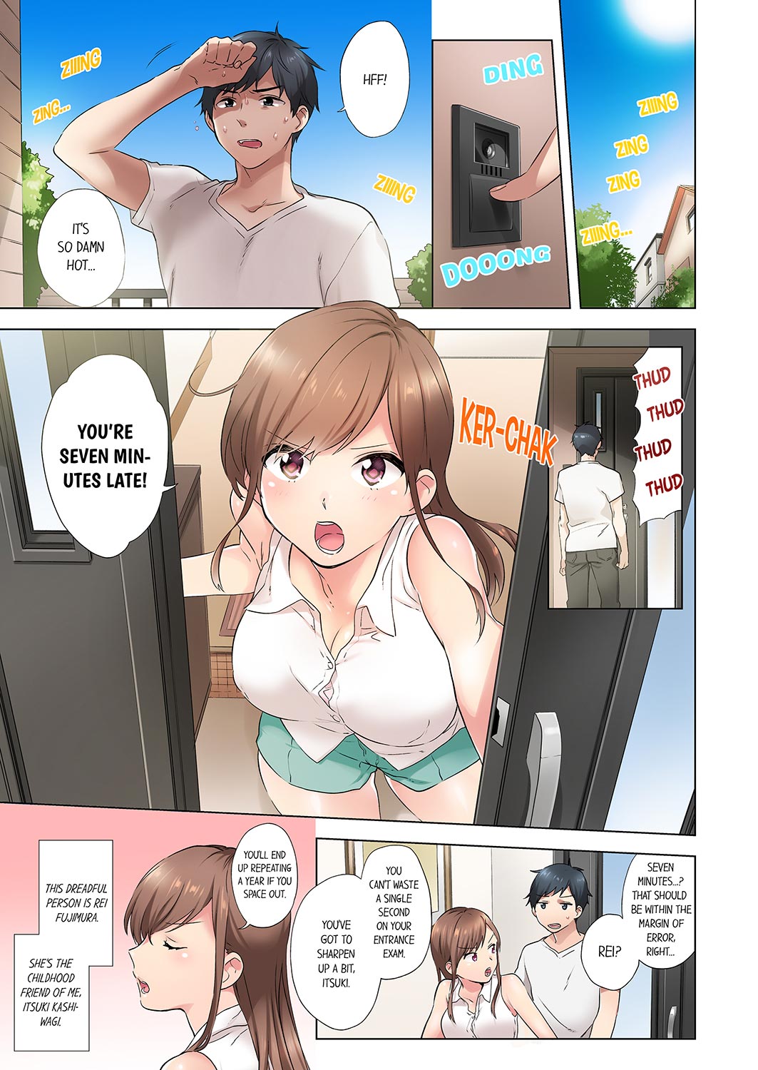 A Scorching Hot Day with A Broken Air Conditioner Chapter 1 - Page 1