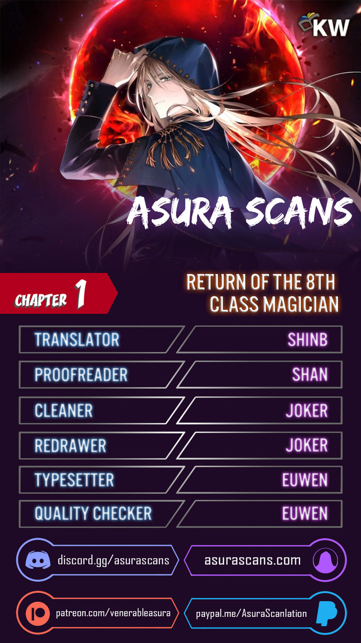 Return of the 8th class Magician Chapter 1 - Page 1