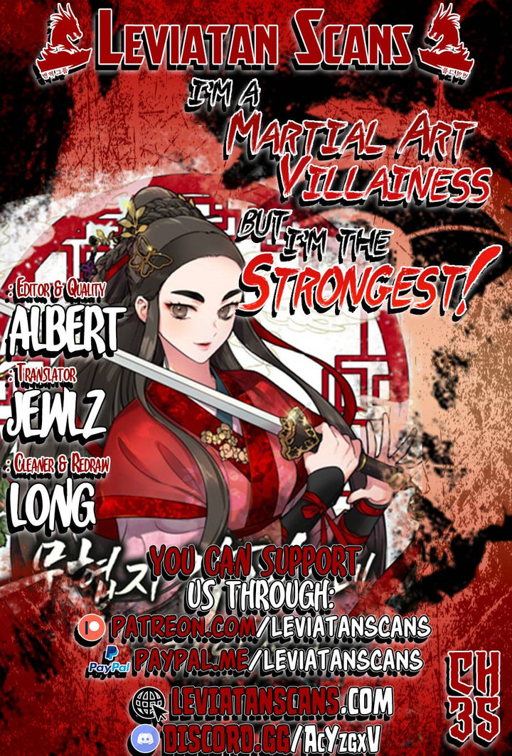 I’m a Martial Art Villainess but I’m the Strongest! Chapter 35 - Page 1