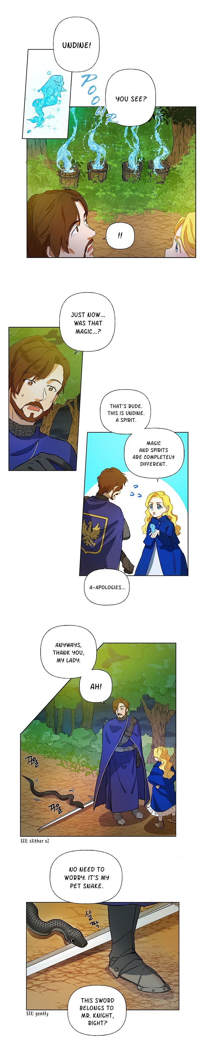 The Golden Haired Elementalist Chapter 11 - Page 14