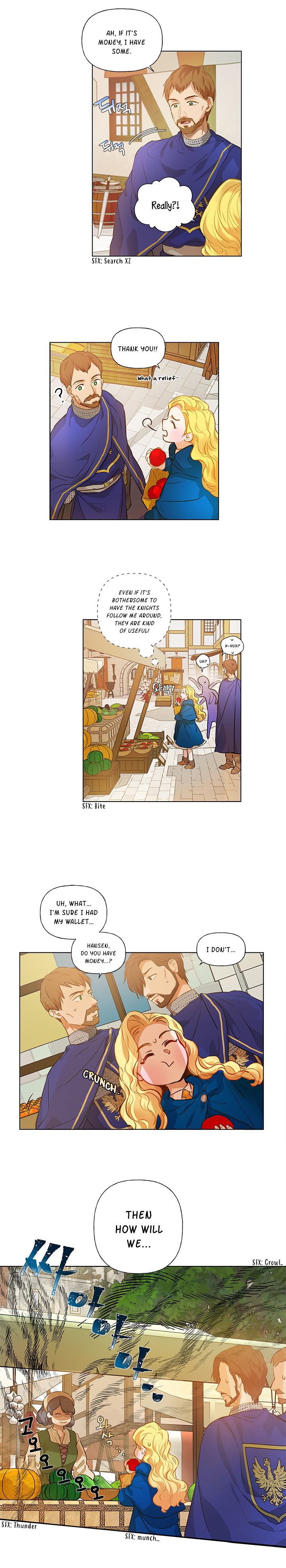 The Golden Haired Elementalist Chapter 13 - Page 9