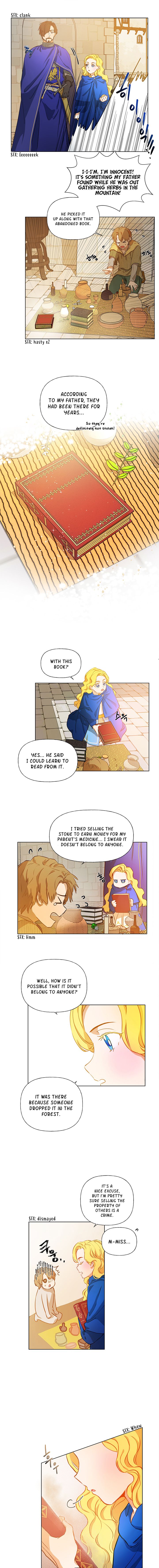 The Golden Haired Elementalist Chapter 14 - Page 5