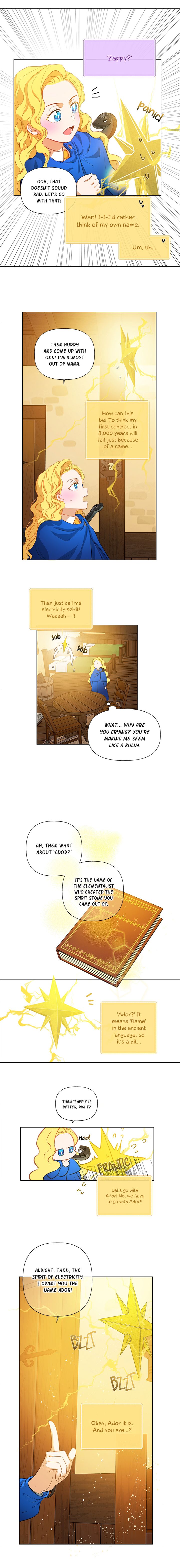 The Golden Haired Elementalist Chapter 17 - Page 7