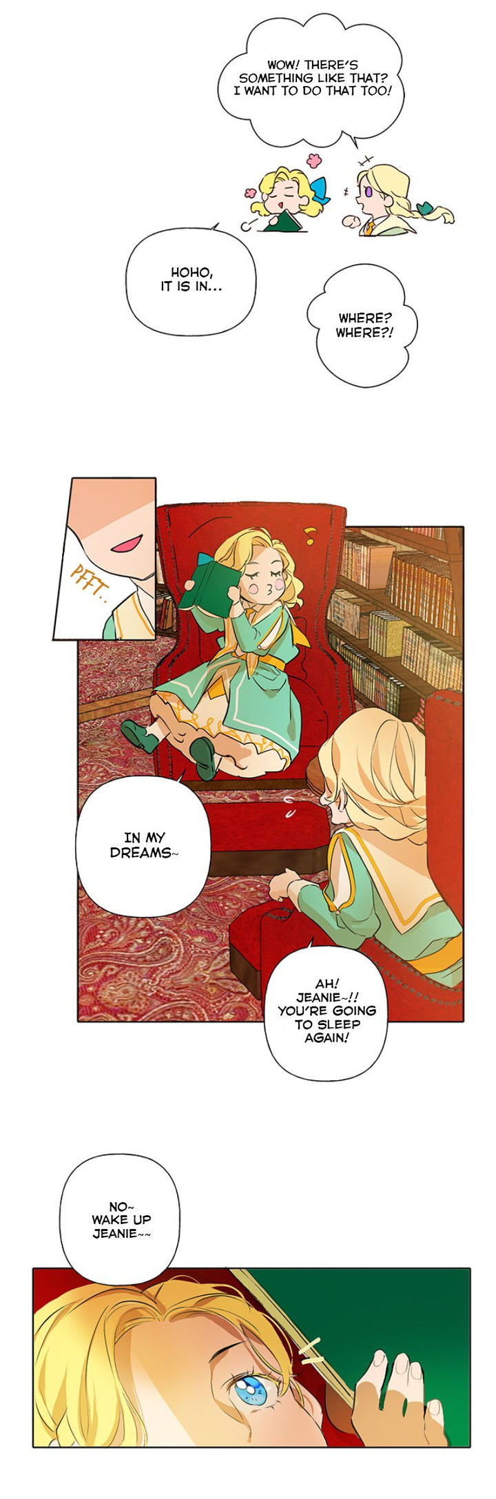 The Golden Haired Elementalist Chapter 2 - Page 19