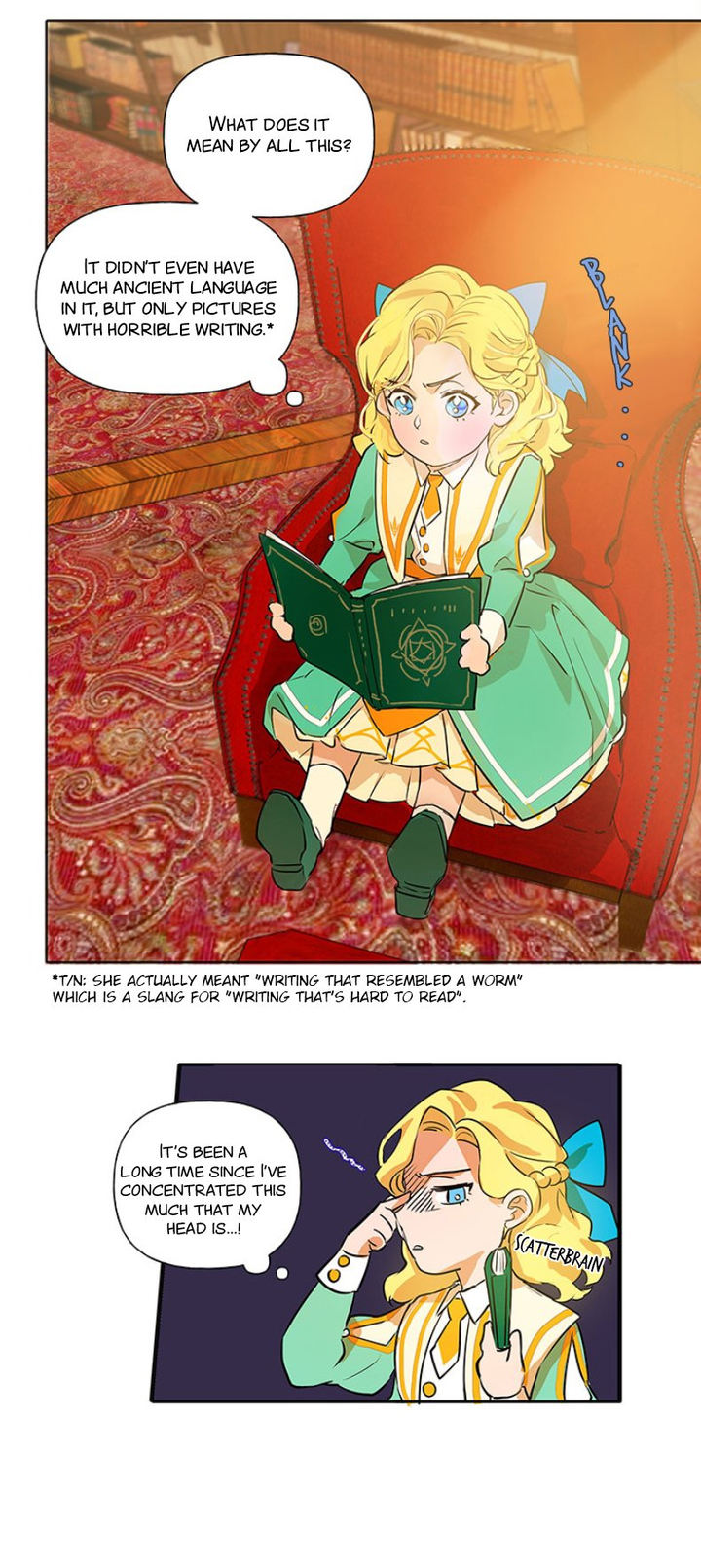 The Golden Haired Elementalist Chapter 2 - Page 23