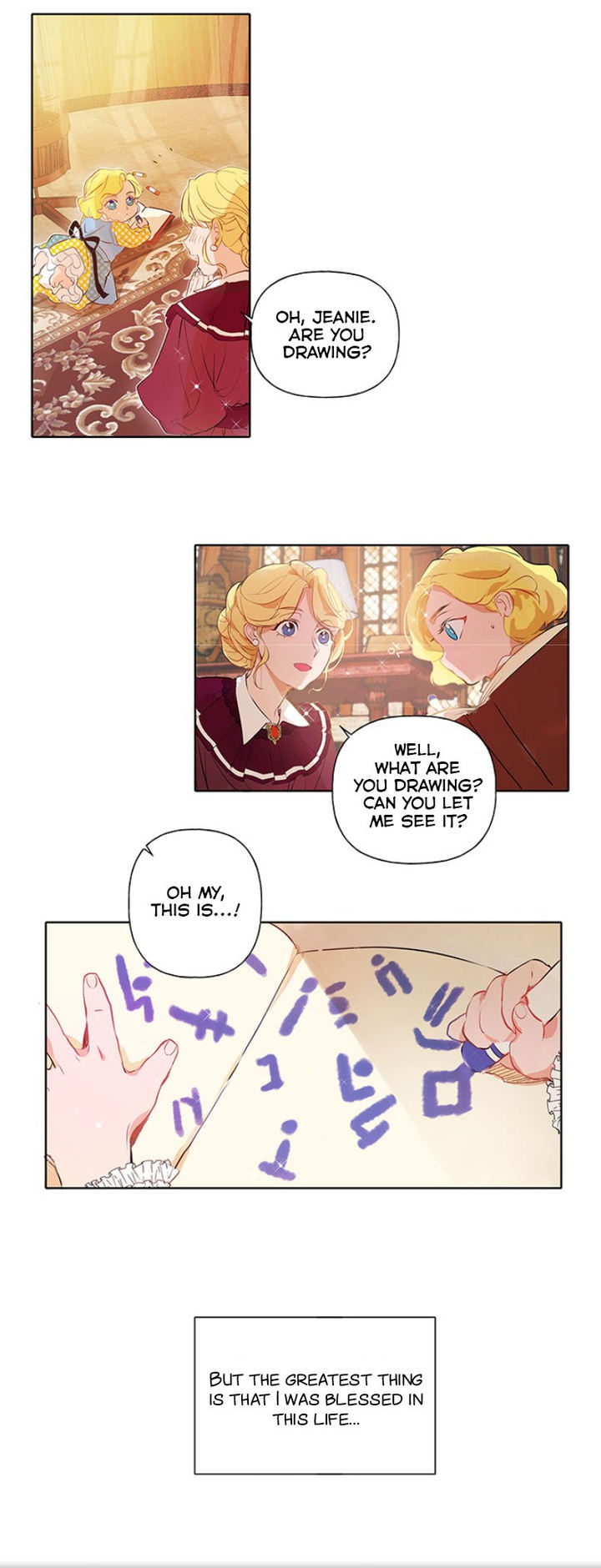 The Golden Haired Elementalist Chapter 2 - Page 7