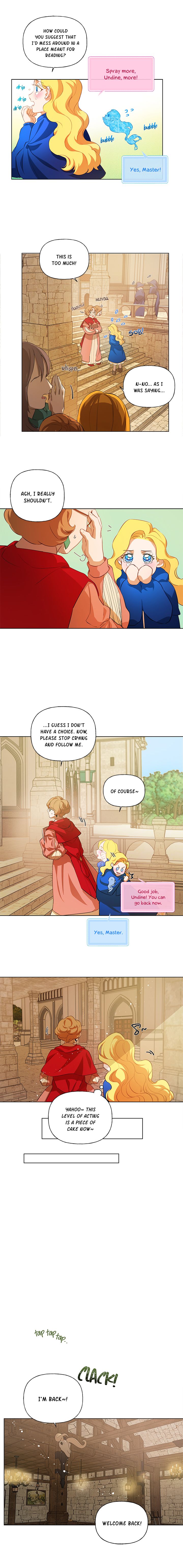 The Golden Haired Elementalist Chapter 23 - Page 3