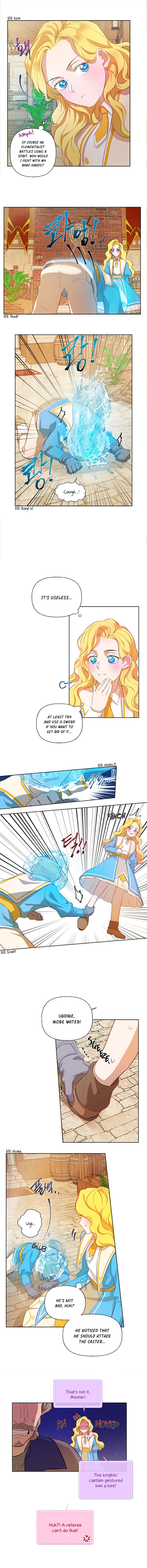 The Golden Haired Elementalist Chapter 25 - Page 4