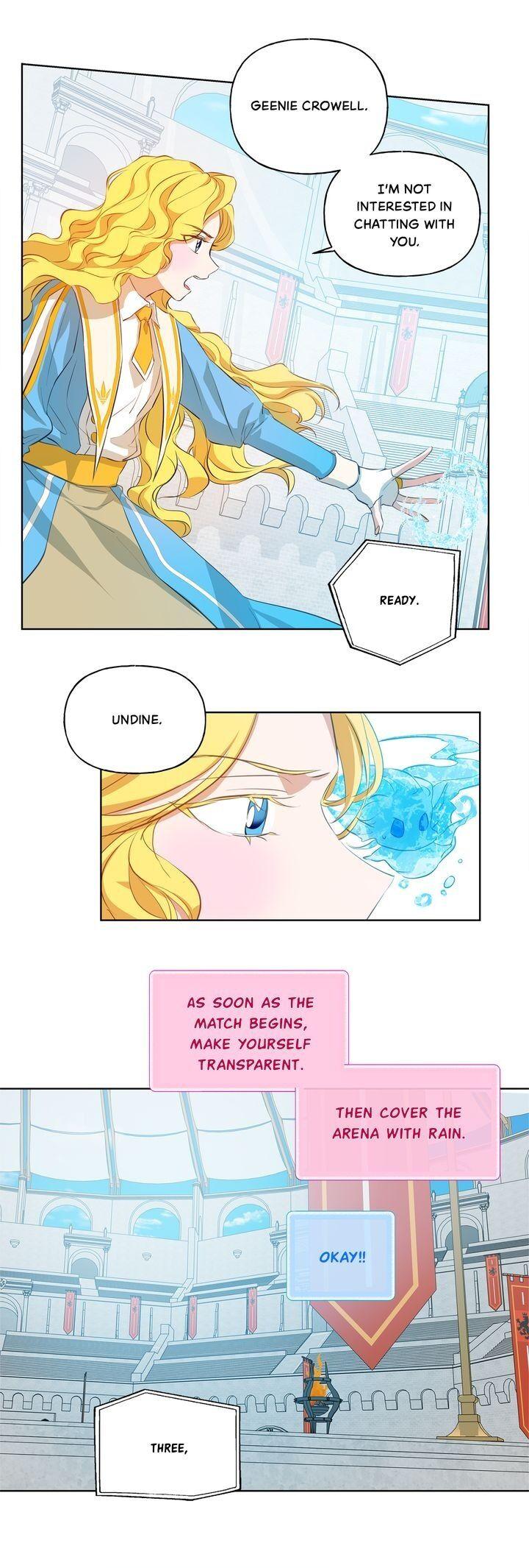 The Golden Haired Elementalist Chapter 39 - Page 4