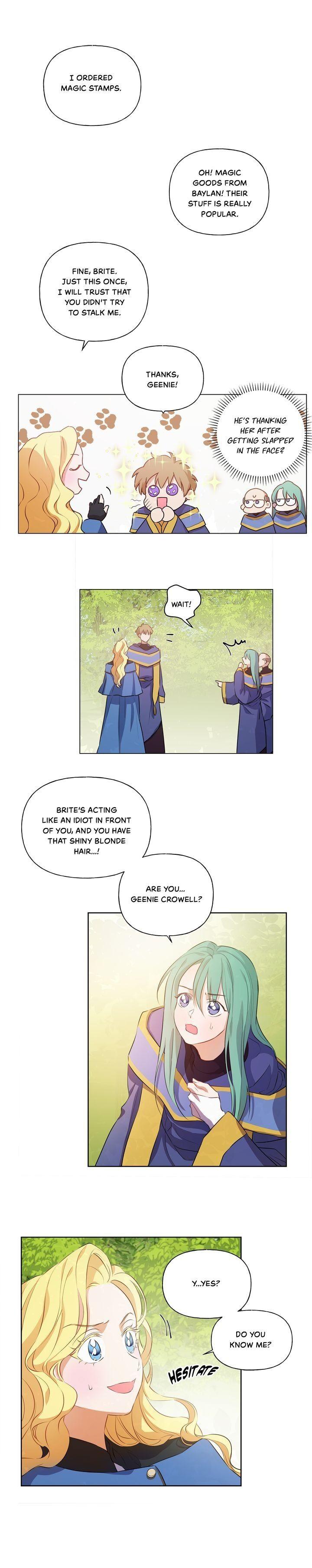 The Golden Haired Elementalist Chapter 42 - Page 25