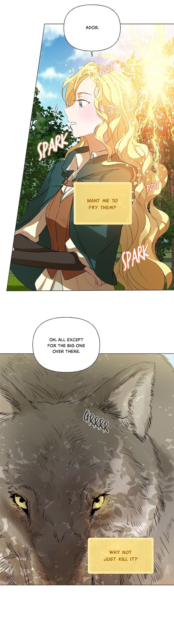 The Golden Haired Elementalist Chapter 48 - Page 27