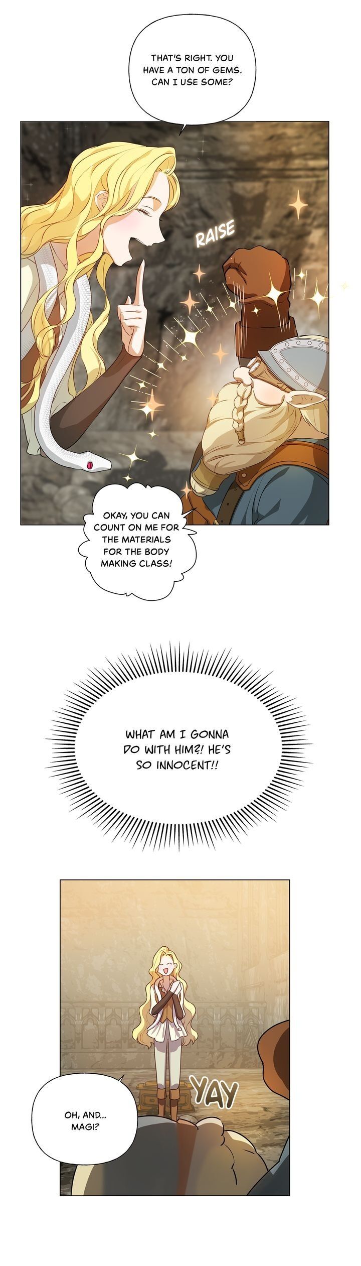 The Golden Haired Elementalist Chapter 49 - Page 20