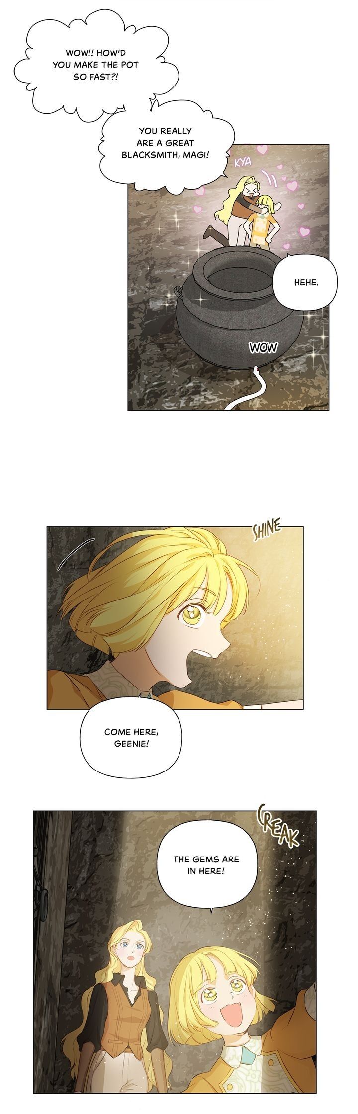 The Golden Haired Elementalist Chapter 49 - Page 36