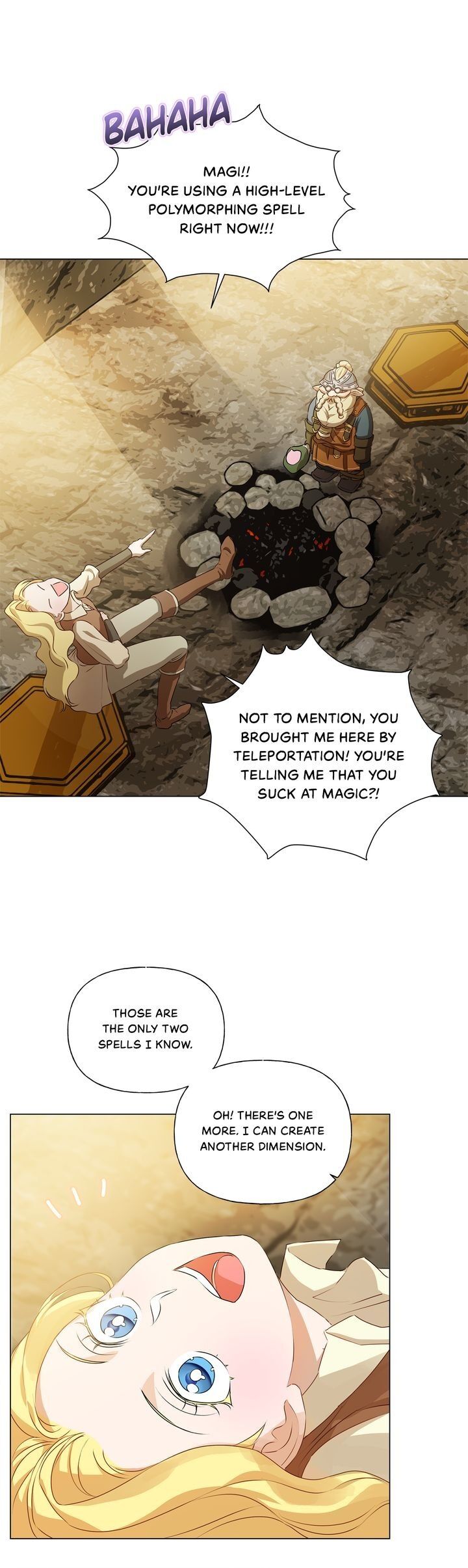 The Golden Haired Elementalist Chapter 49 - Page 7