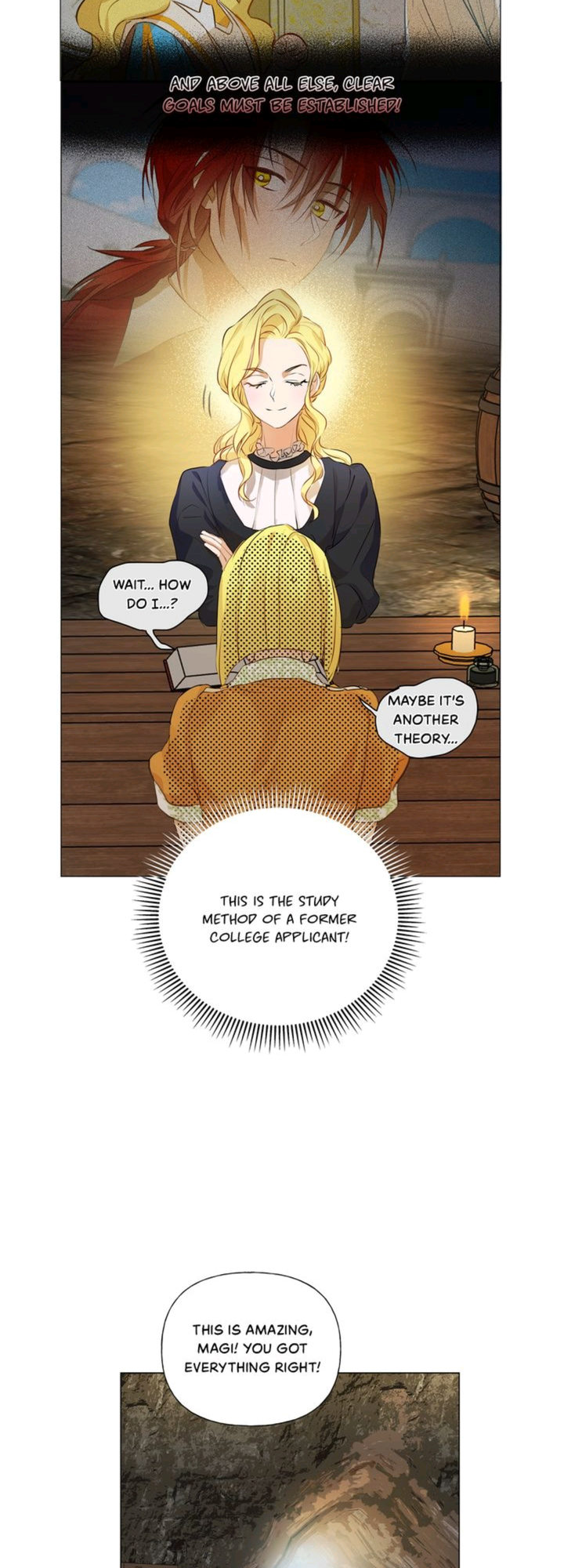 The Golden Haired Elementalist Chapter 50 - Page 34