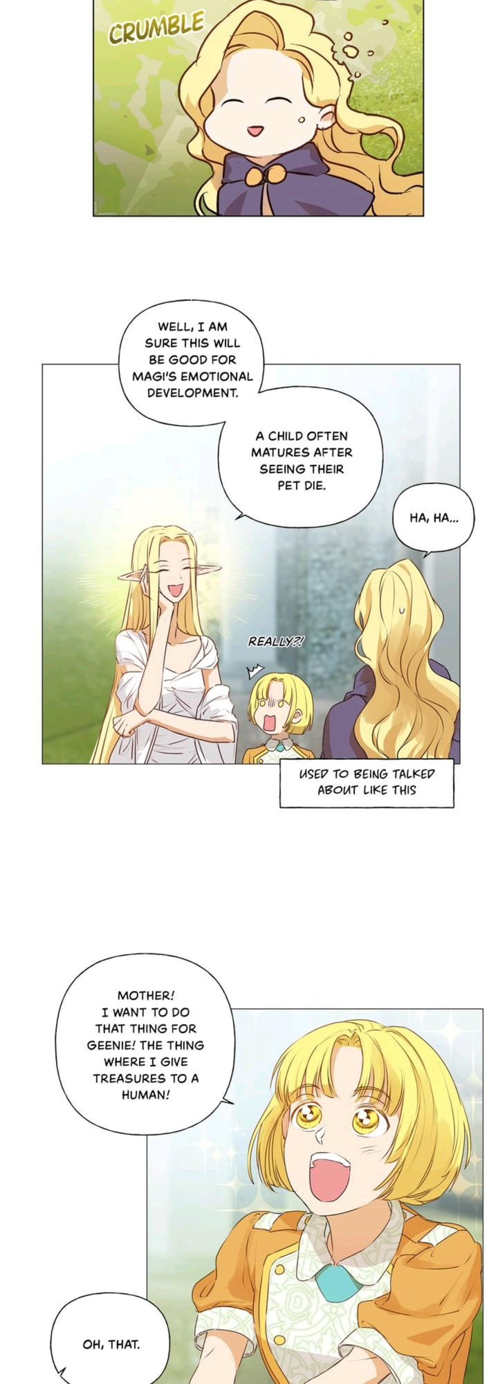 The Golden Haired Elementalist Chapter 52 - Page 40