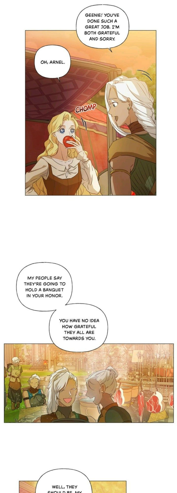 The Golden Haired Elementalist Chapter 54 - Page 30