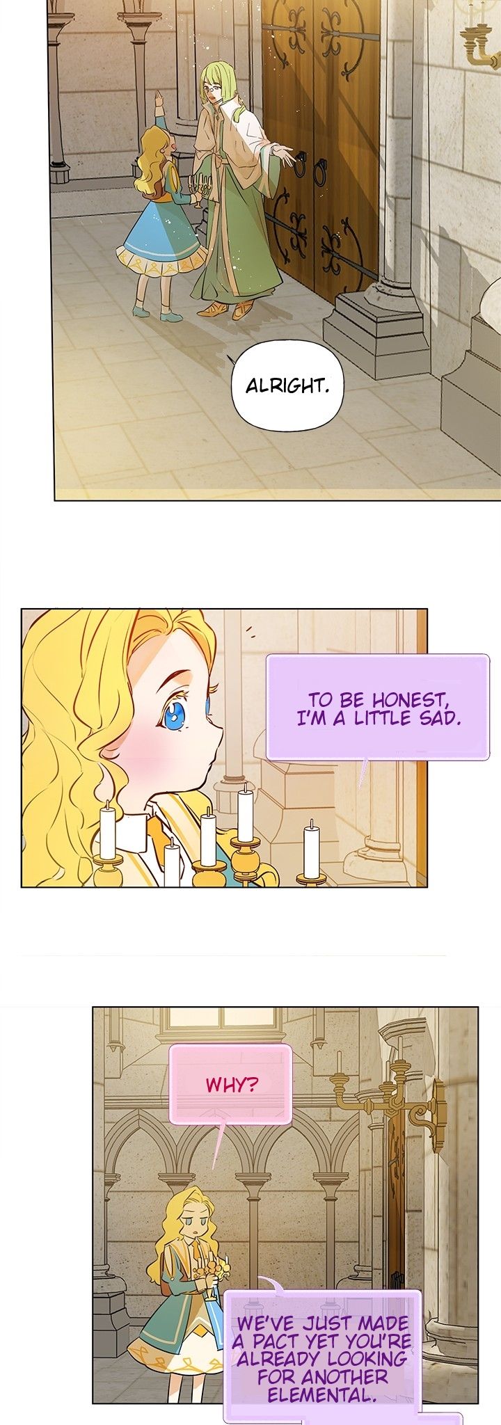 The Golden Haired Elementalist Chapter 6 - Page 10