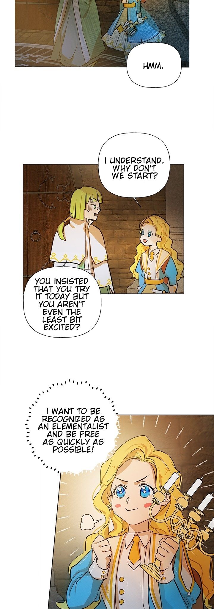 The Golden Haired Elementalist Chapter 6 - Page 17