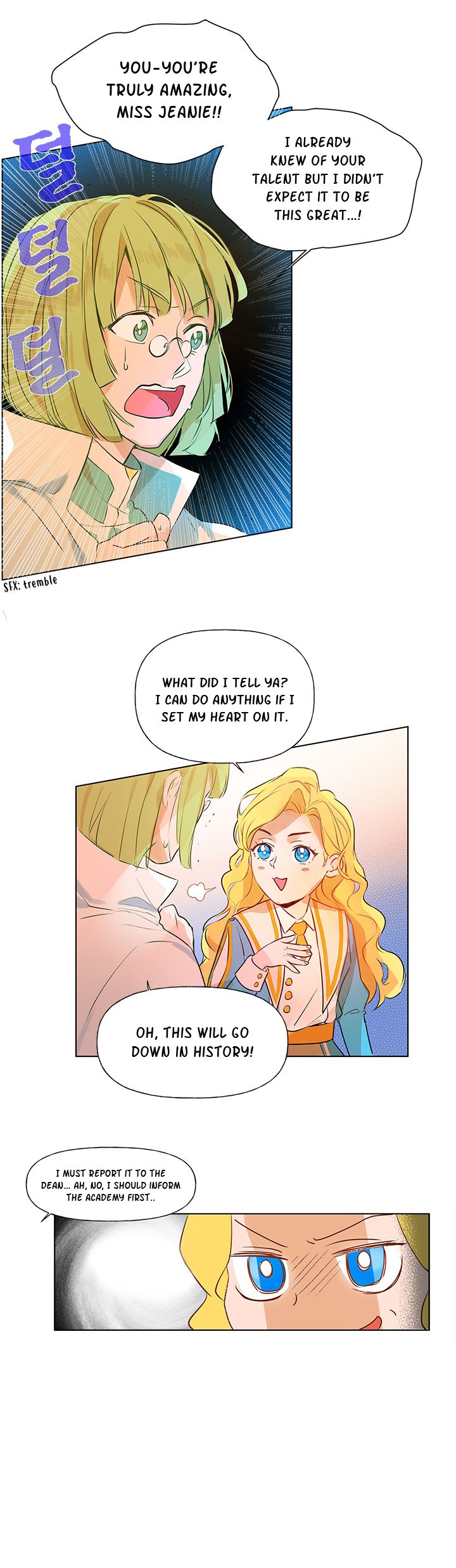 The Golden Haired Elementalist Chapter 7 - Page 5