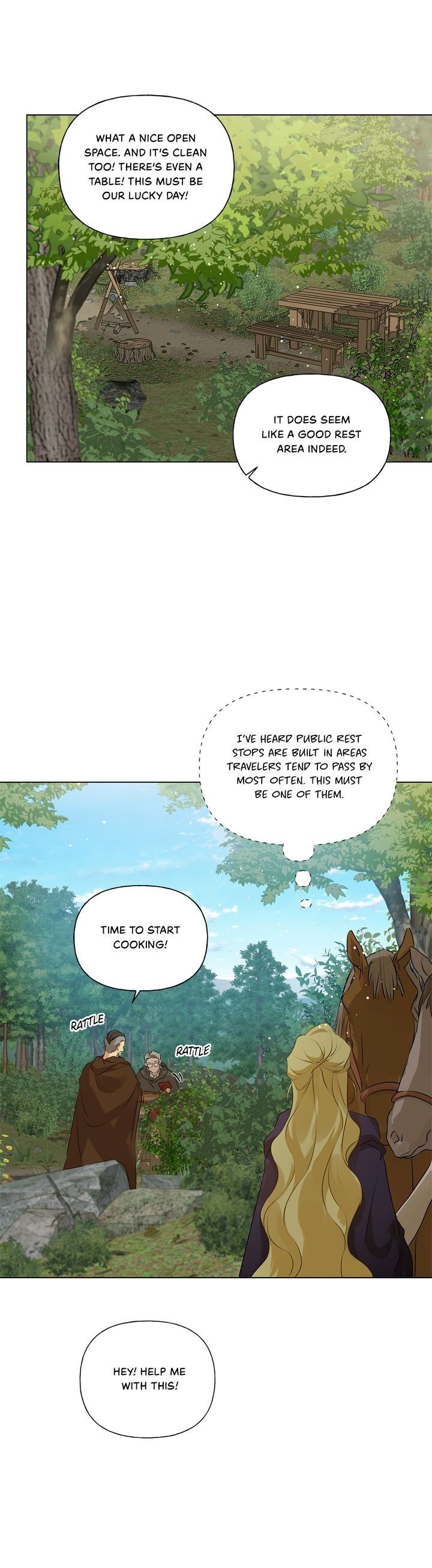 The Golden Haired Elementalist Chapter 74 - Page 10