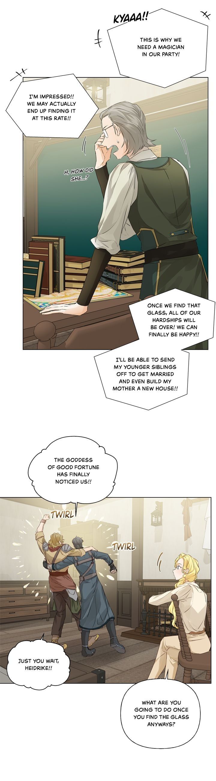 The Golden Haired Elementalist Chapter 82 - Page 24