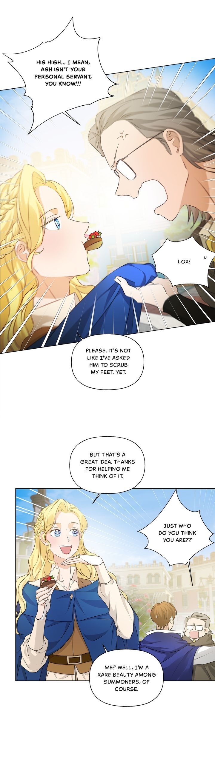 The Golden Haired Elementalist Chapter 84 - Page 20