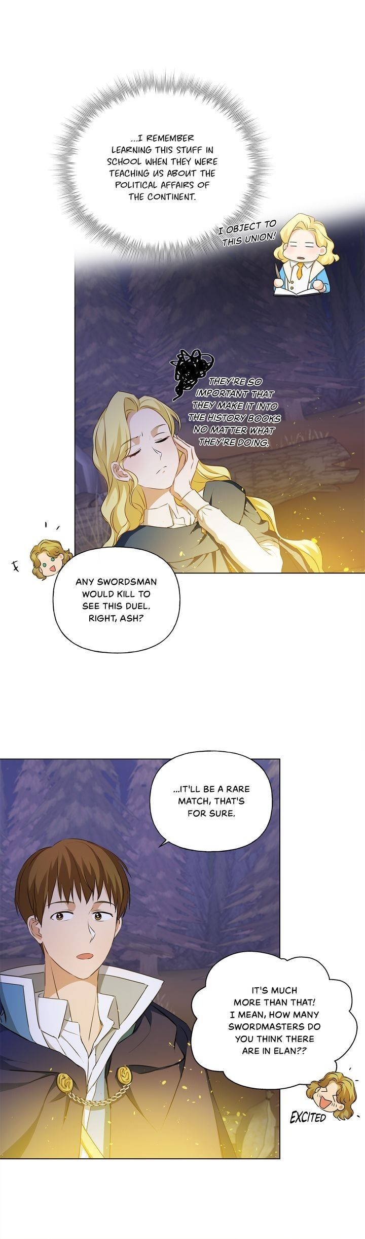 The Golden Haired Elementalist Chapter 86 - Page 4