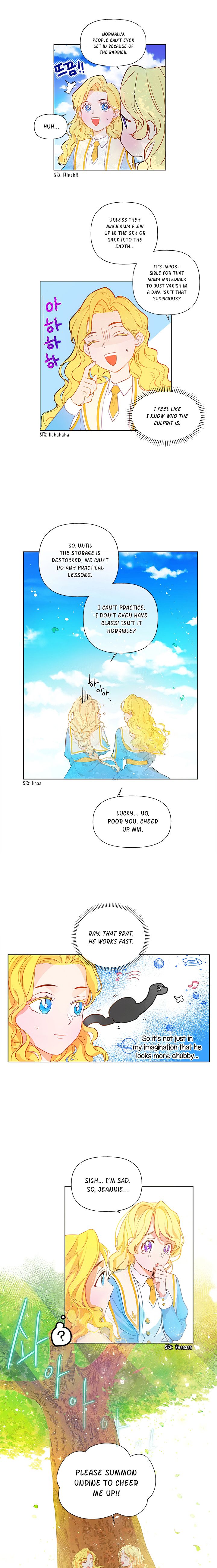 The Golden Haired Elementalist Chapter 9 - Page 5