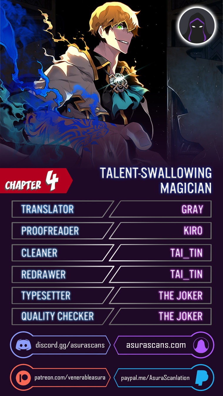 Talent-Swallowing Magician Chapter 4 - Page 1